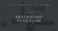 Desktop Screenshot of kristiansandpistolklubb.no